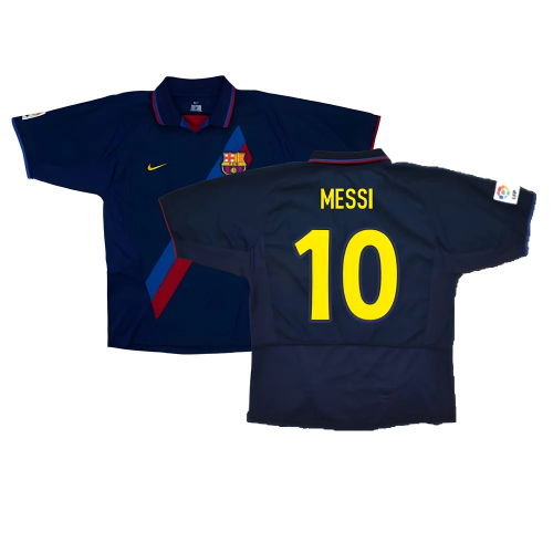 Barcelona 2003-04 Third Shirt ((Very Good) XXL) (Messi 10)  Barcelona 2003-04 Third Shirt ((Very Good) XXL) (Messi 10)