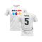Barcelona 2008-2009 Retro Shirt T-shirt - Text (White) (Puyol 5)