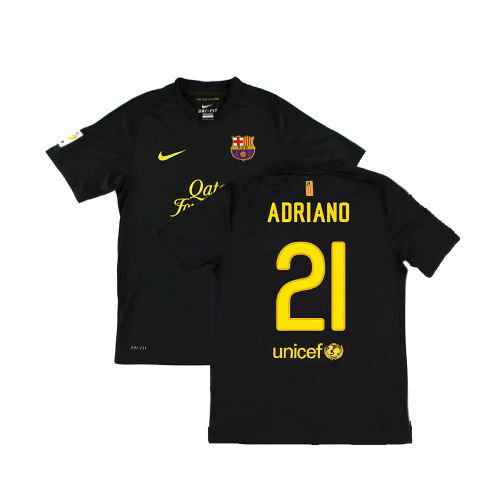 Barcelona 2011-12 Away Shirt (Very Good) (Adriano 21)