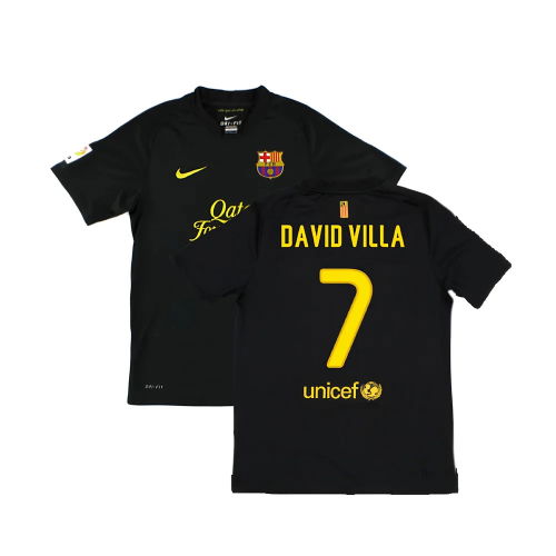 Barcelona 2011-12 Away Shirt (Very Good) (David Villa 7)