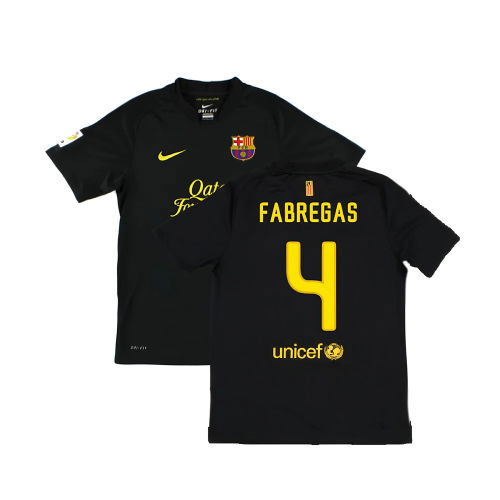 Barcelona 2011-12 Away Shirt (Very Good) (Fabregas 4)