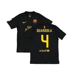 Barcelona 2011-12 Away Shirt (Very Good) (Guardiola 4)