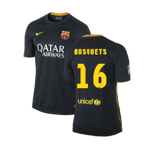 Barcelona 2013-14 Third Shirt (Very Good) (Busquets 16)
