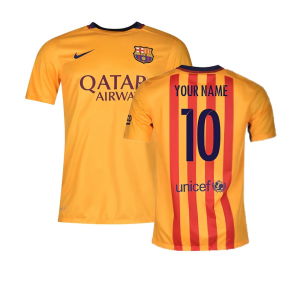 barcelona orange away kit