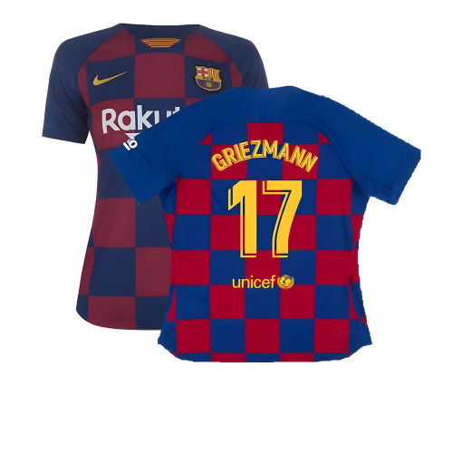 Barcelona 2019-20 Womens Home Shirt (Vaporkit) ((Excellent) S) (Griezmann 17)  Barcelona 2019-20 Womens Home Shirt (Vaporkit) ((Excellent) S) (Griezmann 17)