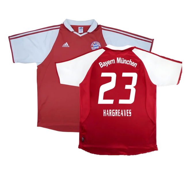 Bayern Munich 2003-04 Home Shirt ((Excellent) XL) (Hargreaves 23)