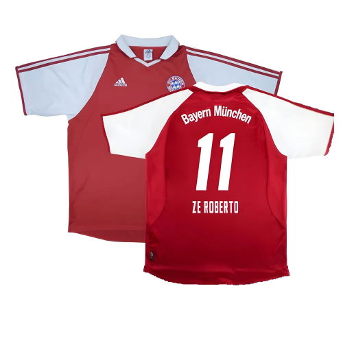 Bayern Munich 2003-04 Home Shirt ((Excellent) XL) (Ze Roberto 11)
