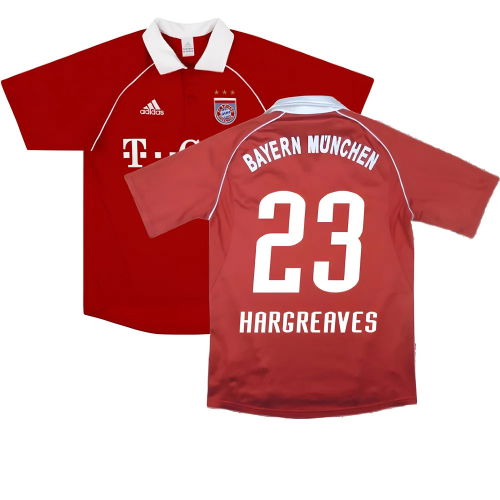 Bayern Munich 2005-06 Home ((Excellent) XXL) (Hargreaves 23)