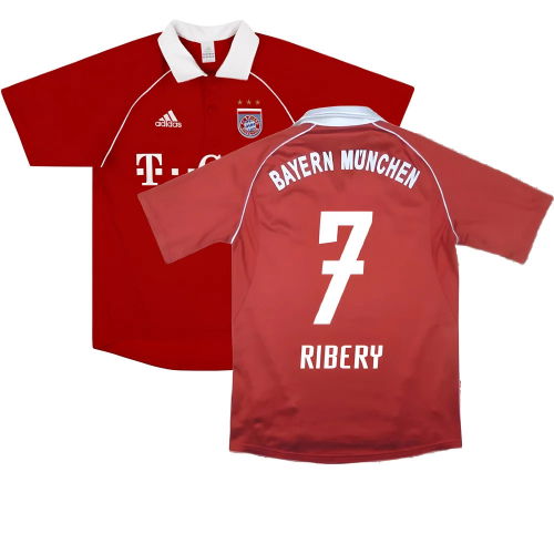 Bayern Munich 2005-06 Home ((Excellent) XXL) (Ribery 7)