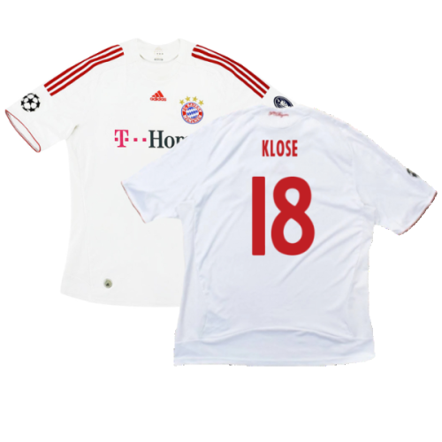 Bayern Munich 2008-09 Third Shirt ((Very Good) XXL) (Klose 18)