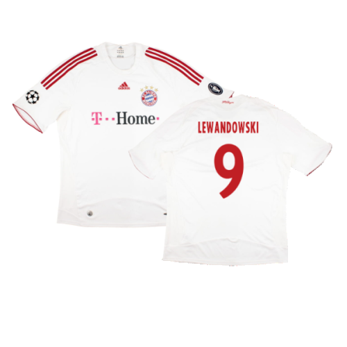Bayern Munich 2008-09 Third Shirt ((Very Good) XXL) (Lewandowski 9)