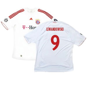 Bayern Munich 2008-09 Third Shirt ((Very Good) XXL) (Lewandowski 9)