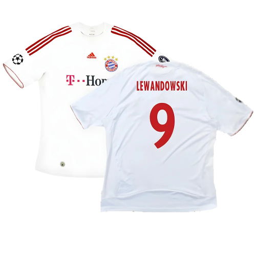 Bayern Munich 2008-09 Third Shirt ((Very Good) XXL) (Lewandowski 9)