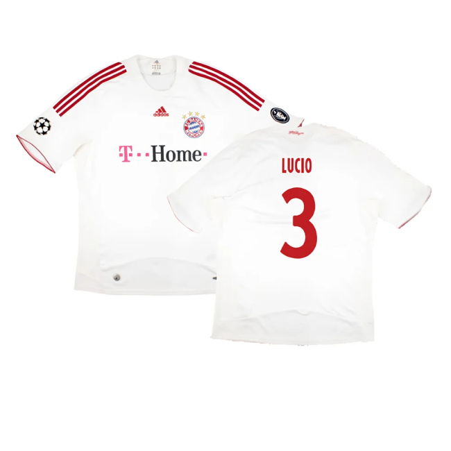 Bayern Munich 2008-09 Third Shirt ((Very Good) XXL) (Lucio 3)