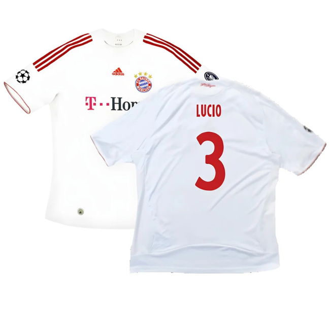 Bayern Munich 2008-09 Third Shirt ((Very Good) XXL) (Lucio 3)