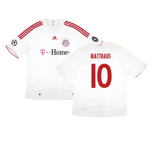 Bayern Munich 2008-09 Third Shirt ((Very Good) XXL) (Matthaus 10)