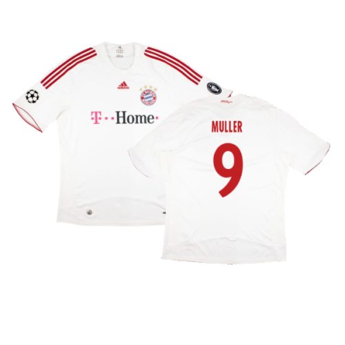 Bayern Munich 2008-09 Third Shirt ((Very Good) XXL) (Muller 9)