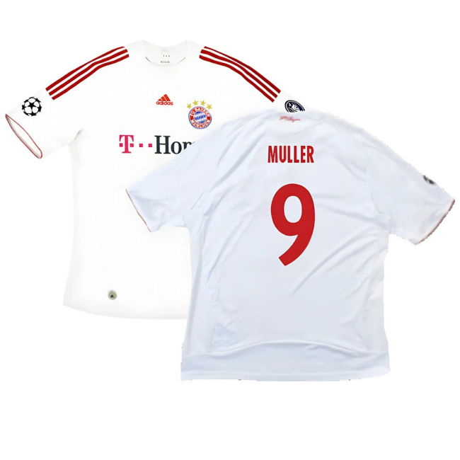 Bayern Munich 2008-09 Third Shirt ((Very Good) XXL) (Muller 9)