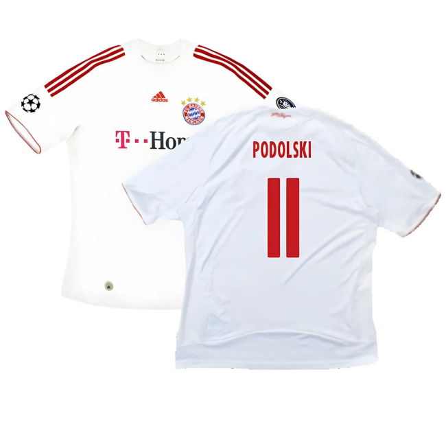 Bayern Munich 2008-09 Third Shirt ((Very Good) XXL) (Podolski 11)