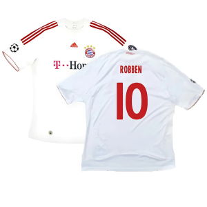 Bayern Munich 2008-09 Third Shirt ((Very Good) XXL) (Robben 10)
