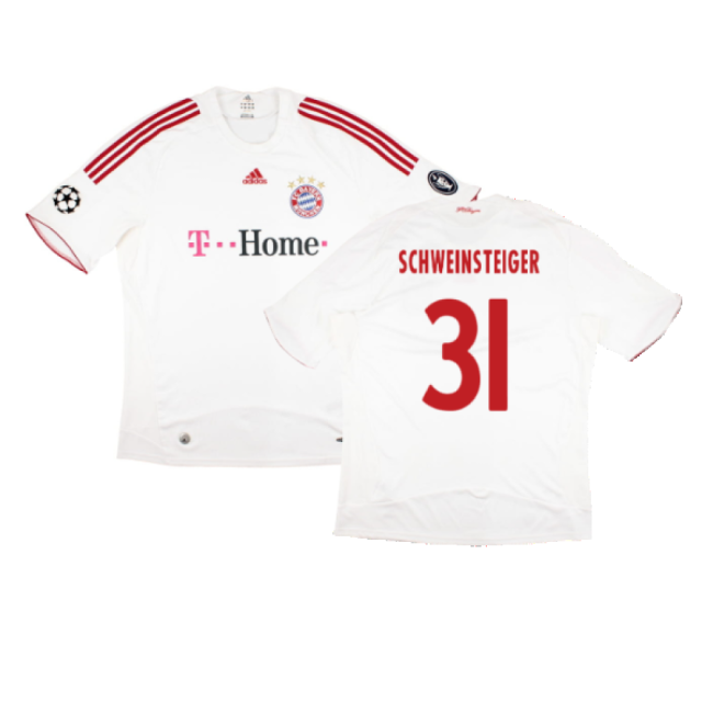 Bayern Munich 2008-09 Third Shirt ((Very Good) XXL) (Schweinsteiger 31)