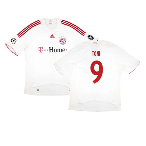 Bayern Munich 2008-09 Third Shirt ((Very Good) XXL) (Toni 9)
