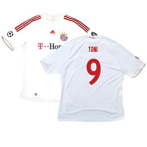 Bayern Munich 2008-09 Third Shirt ((Very Good) XXL) (Toni 9)