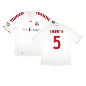 Bayern Munich 2008-09 Third Shirt ((Very Good) XXL) (Van Buyten 5)