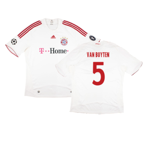 Bayern Munich 2008-09 Third Shirt ((Very Good) XXL) (Van Buyten 5)
