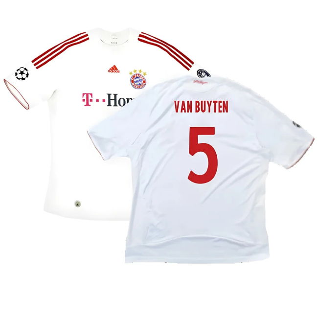 Bayern Munich 2008-09 Third Shirt ((Very Good) XXL) (Van Buyten 5)