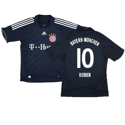 Bayern Munich 2008-10 Away Shirt ((Excellent) S) (Robben 10)