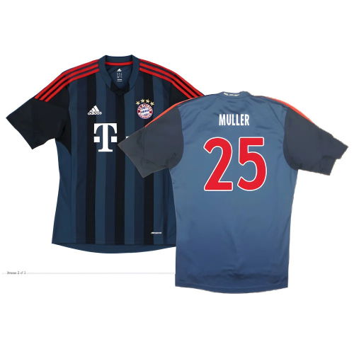 Bayern Munich 2013-14 Third Shirt ((Excellent) S) (Muller 25)