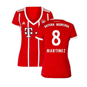 Bayern Munich 2017-18 Womens Home Shirt (XL) ((Excellent) XL) (Martinez 8)