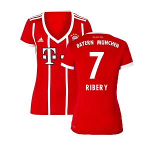 Bayern Munich 2017-18 Womens Home Shirt (XL) ((Excellent) XL) (Ribery 7)