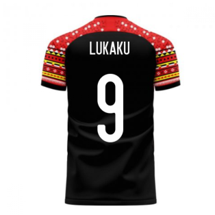 Belgium 2023-2024 Away Concept Football Kit (Libero) (LUKAKU 9)