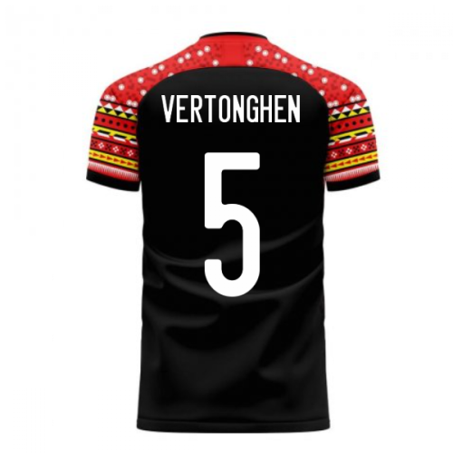 Belgium 2025-2026 Away Concept Football Kit (Libero) (VERTONGHEN 5)