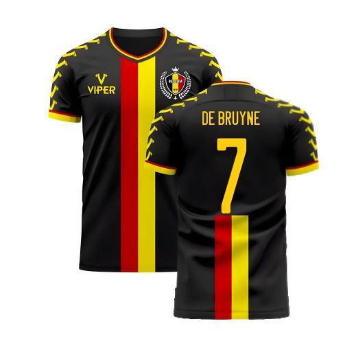 Belgium 2025-2026 Away Concept Football Kit (Viper) (DE BRUYNE 7)