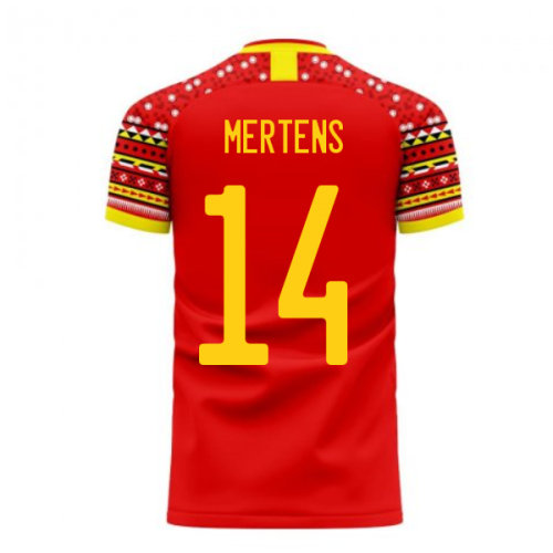 Belgium 2025-2026 Home Concept Football Kit (Libero) (MERTENS 14)