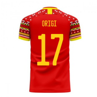 Belgium 2023-2024 Home Concept Football Kit (Libero) (ORIGI 17)