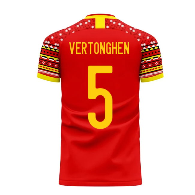 Belgium 2025-2026 Home Concept Football Kit (Libero) (VERTONGHEN 5)