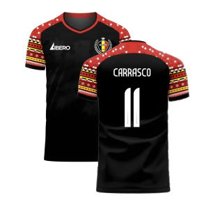 Belgium 2024-2025 Away Concept Football Kit (Libero) (7-8y) (BNWT) (Carrasco 11)