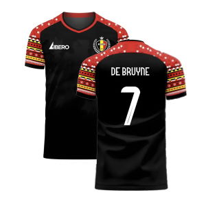 Belgium 2024-2025 Away Concept Football Kit (Libero) (7-8y) (BNWT) (De Bruyne 7)