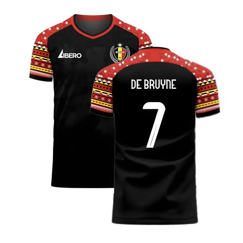 Belgium 2024-2025 Away Concept Football Kit (Libero) (7-8y) (BNWT) (De Bruyne 7)