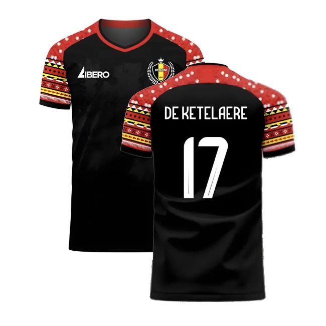 Belgium 2024-2025 Away Concept Football Kit (Libero) (7-8y) (BNWT) (De Ketelaere 17)