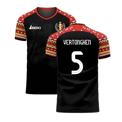Belgium 2024-2025 Away Concept Football Kit (Libero) (7-8y) (BNWT) (Vertonghen 5)