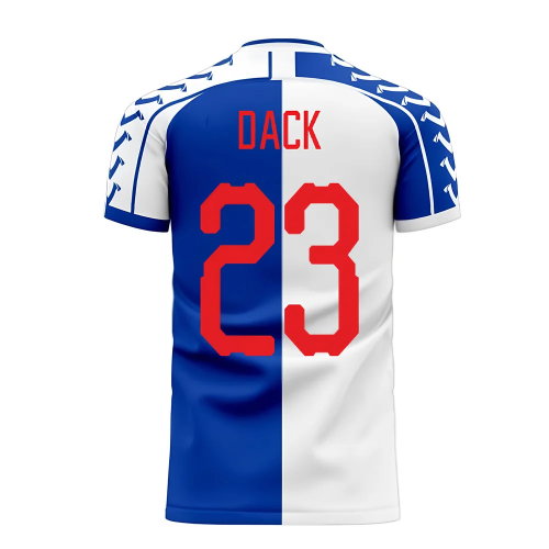 Blackburn 2025-2026 Home Concept Football Kit (Viper) (Dack 23)
