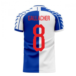 Blackburn 2022-2023 Home Concept Football Kit (Viper) (Gallacher 8) - Womens