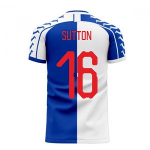 Blackburn 2022-2023 Home Concept Football Kit (Viper) (Sutton 16) - Little Boys