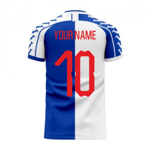 Blackburn 2022-2023 Home Concept Football Kit (Viper) (Your Name) - Womens