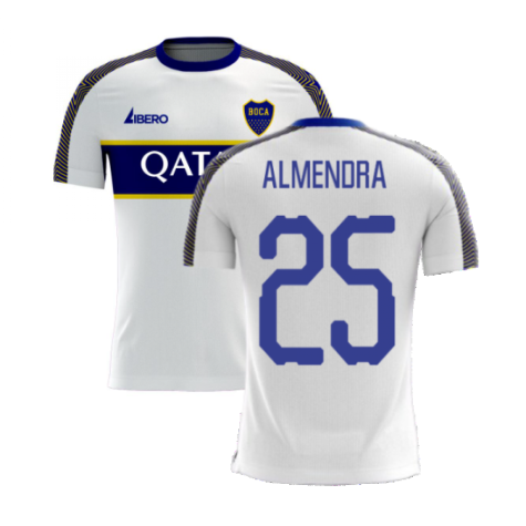 Boca Juniors 2023-2024 Away Concept Football Kit (Libero) (ALMENDRA 25)
